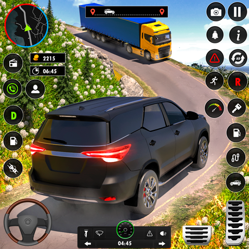 jip mengemudi game sim offroad