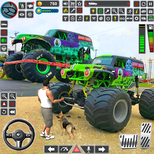 Monster Truck Racing: Truck 3D