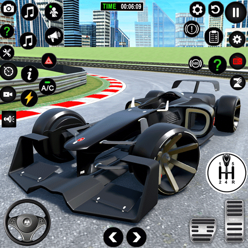 game balap mobil formula 3D