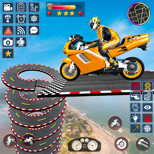 Radrennen Spiel 3D Bike Stunt