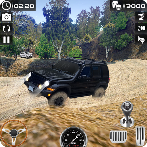 van de weg 4X4 jeep simulator