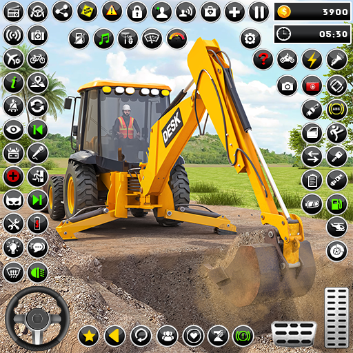 excavator pagmamaneho laro