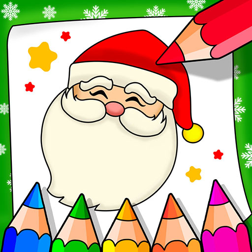 Christmas Coloring Book Games