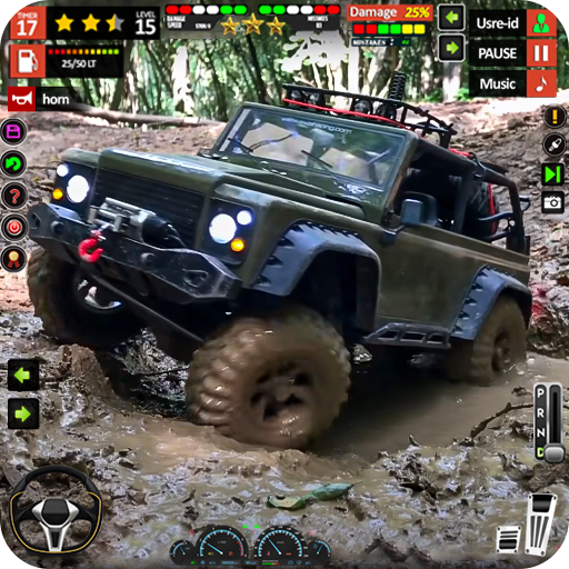 Jeu de jeep SUV : conduite en