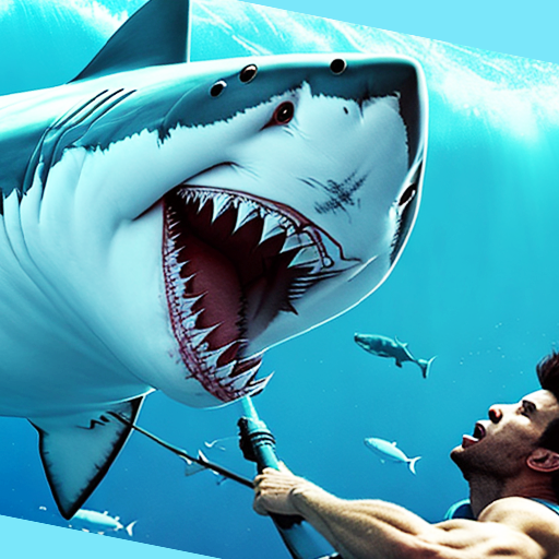 игра выживание с акулами 3d