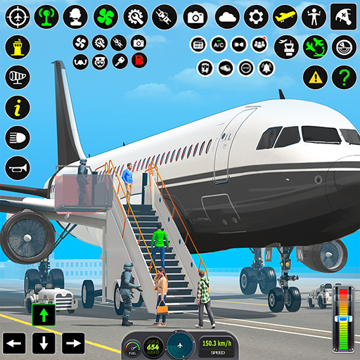 Vlucht Sim 3d Vliegtuig Spel