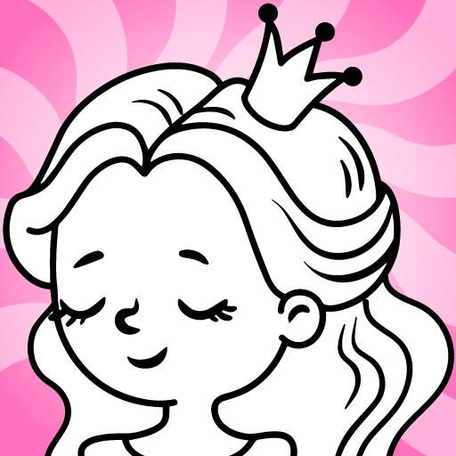 Princess coloring pages book