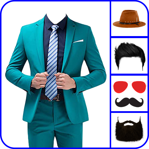 Men Suit Photo Editor - Frames