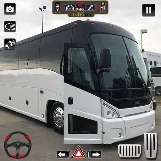 Coach bus simulator 3d driving