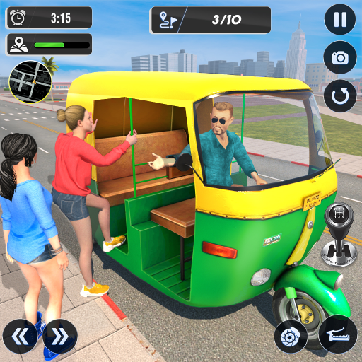 TukTuk Simulator Games 3D