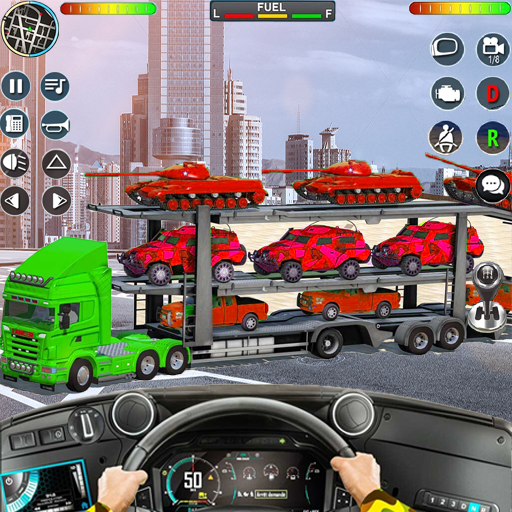 jogo de transporte de caminhão