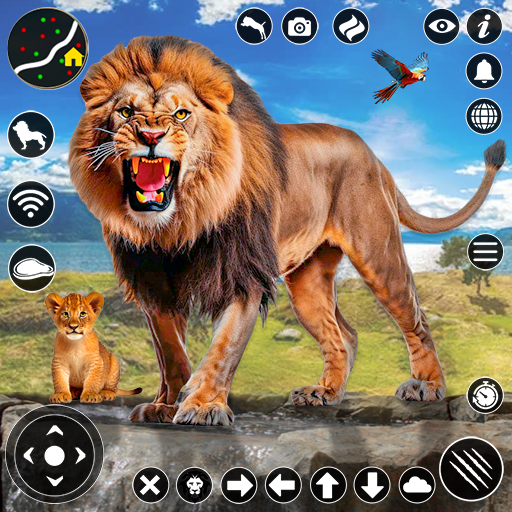 Trò chơi mô phỏng sư tử 3d