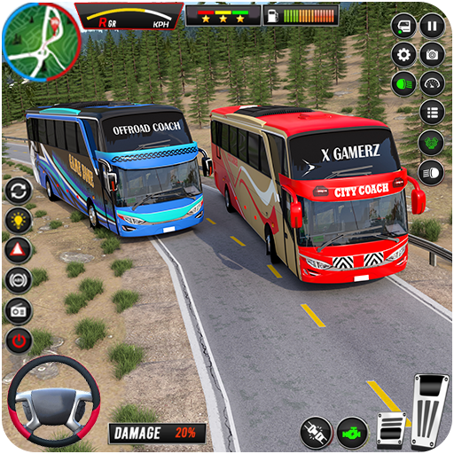Offroad Coach Bus Spiele 3d