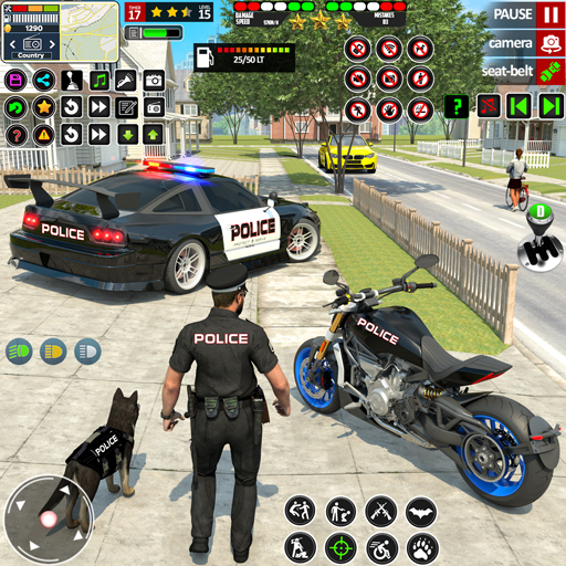 Cop Car Chase Crime Simulator