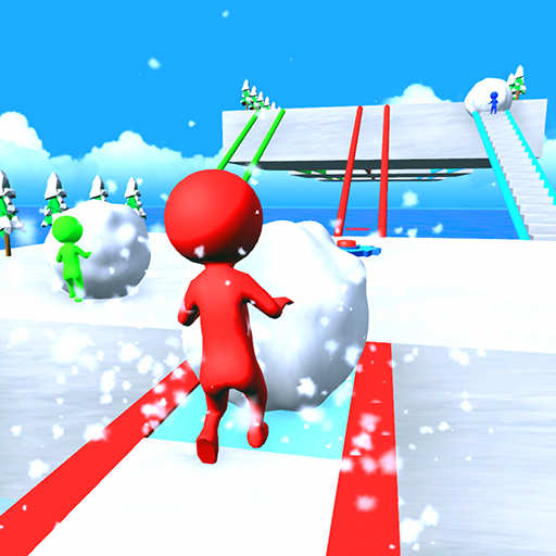 Snowball Race: Snow Game