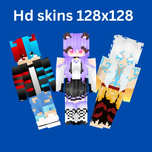 HD Skins for Minecraft 128x128