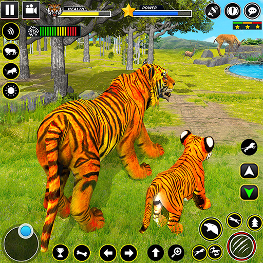 Tiger Simulator Lion games 3D