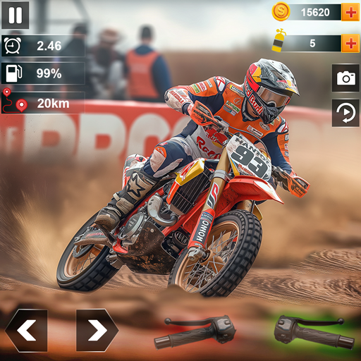 đua xe mô tô Dirt Bike Race