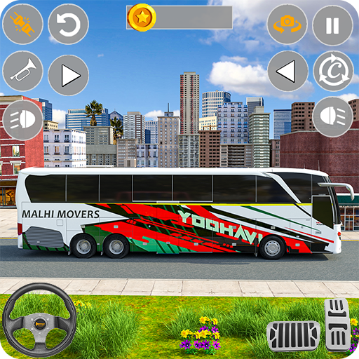 Real Bus Driving City Bus Game