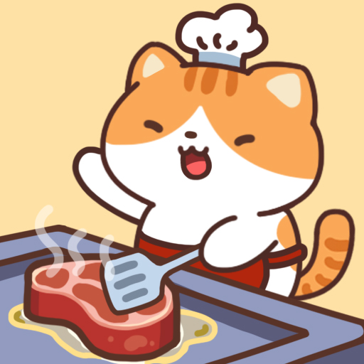 Cat cooking bar - nagluluto