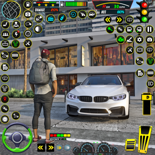 محاكاة لعبة السيارات: سيارة 3D
