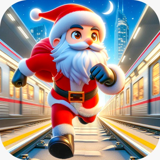 Subway Santa Runner Xmas Games