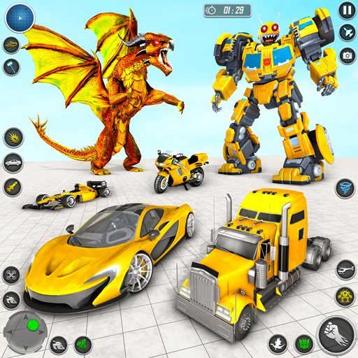 gioco auto robot: gioco robot