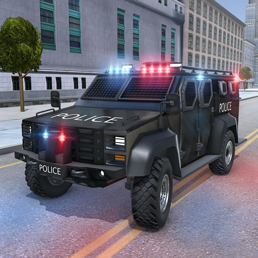 Polizei-Van- Spiele Cop Spiele
