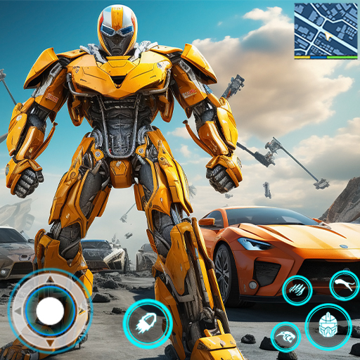 Game robot transformasi mobil