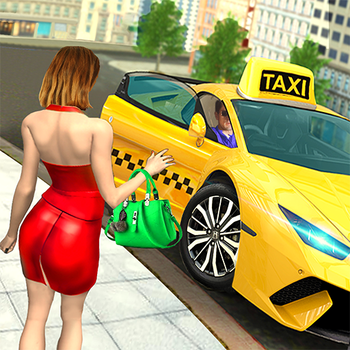 Taxi Driving Game-City Cab Car