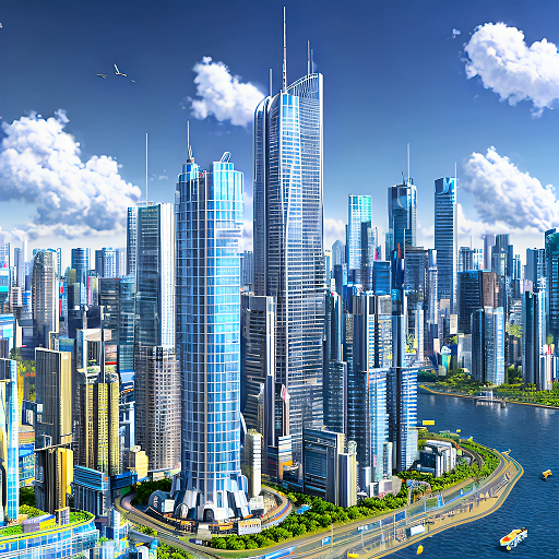 Designer City: building game