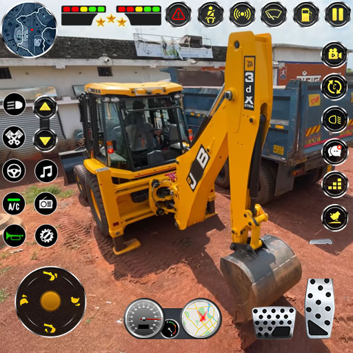 gran excavadora jcb juego