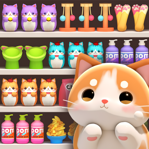 จับคู่สัตว์: Triple Cat Sort