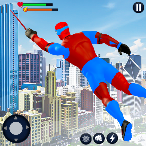 Spider Hero Rope Game