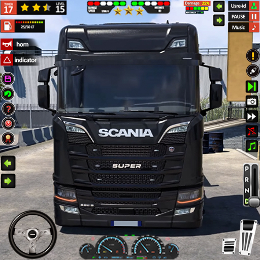 ट्रक गेम: कार्गो ट्रक ड्राइवर