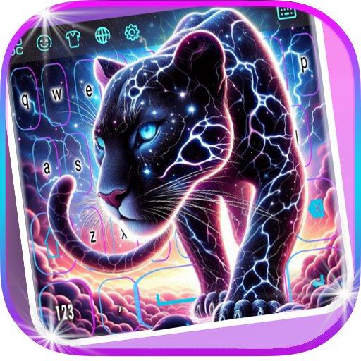 Black Panther Neon theme