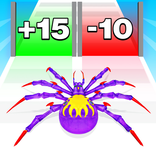 Spider Run & Merge Master Game