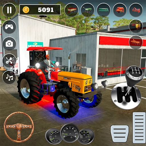 US Tractor: Farm Games 3D