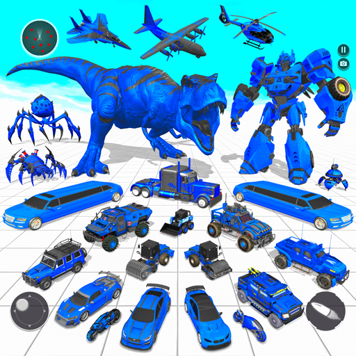 Game Robot Transformasi Dino