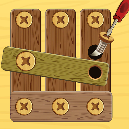 Woodley: Wood Screw Puzzle