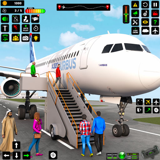 game pilot penerbangan kota 3d