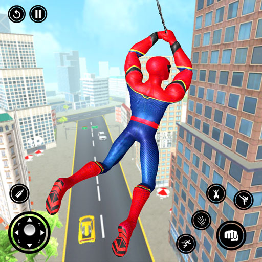 Spider Hero Rope Hero Fighter