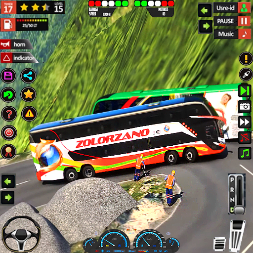 Offroad-bus die 3D-games bestu