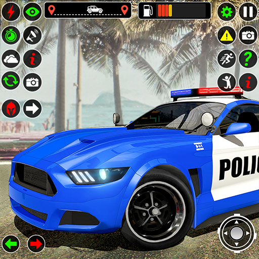 Polis arabası- kaçış oyunları