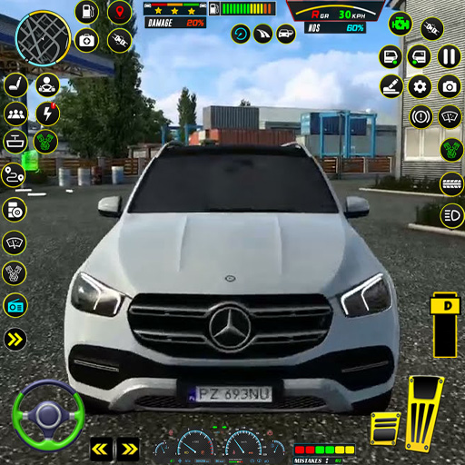 汽車模擬器遊戲：汽車學校