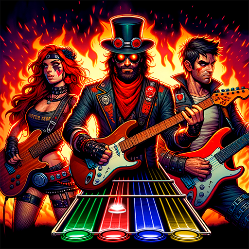 Guitar Hero Mobile: Jogo Ritmo