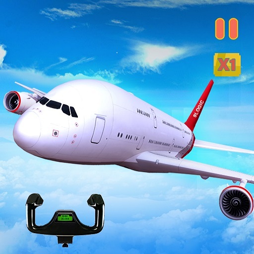 Simulador de voo de avião