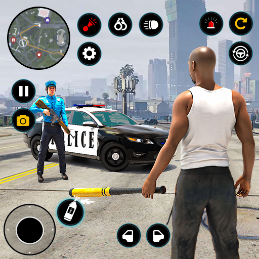 Police chase: jogos de carros