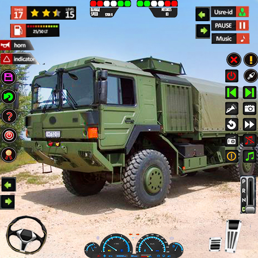 US Army 3D Truck Driving Games