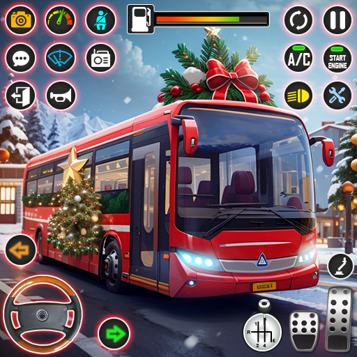 Offroad-Busfahren: Bus Spiele